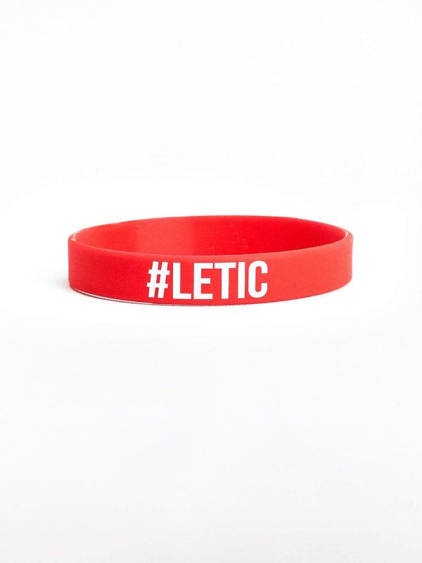 LETIC MEN WRISTBAND #LETIC RED 02