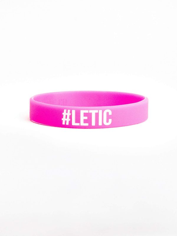 LETIC WOMEN WRISTBAND #LETIC HOTPINK 02