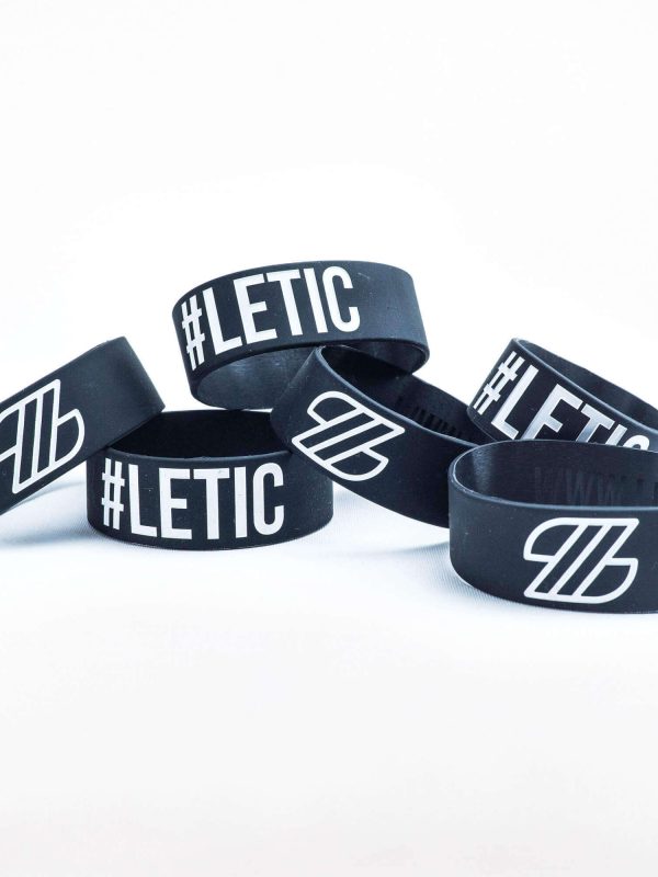 LETIC WRISTBAND #LETIC BOLD BLACK 5